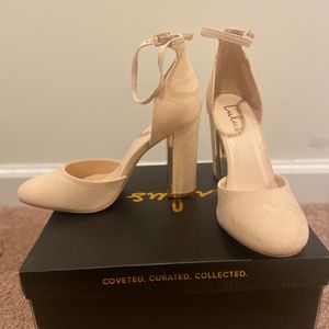 Lulus Laura Ankle Strap Heels